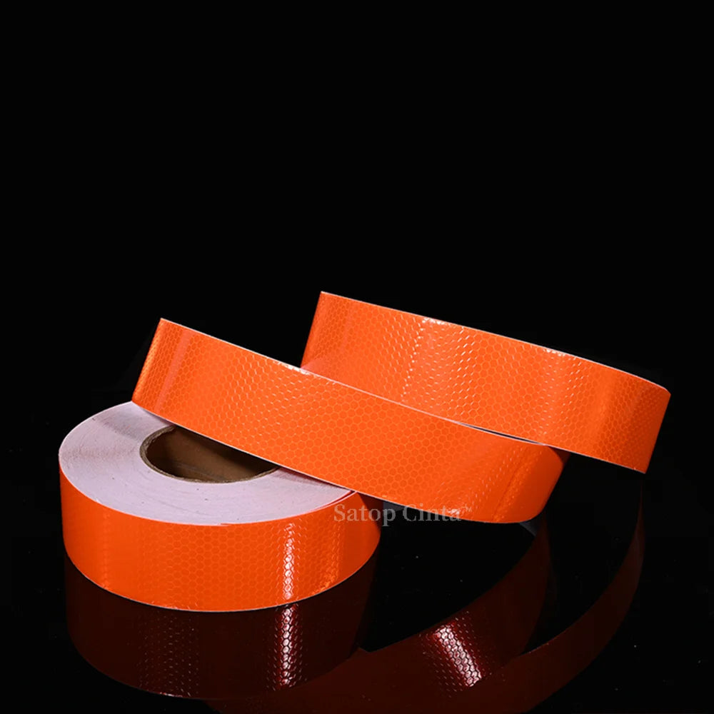 2inch Bicycle Safety Warning Conspicuity White Reflective Tape Reflective Strip Bike Stickers Adhesive Reflectors For Things 10M
