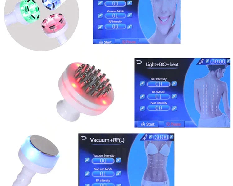 5D Cavitation Fat Burning Cellulite Removal 120K Vacuum Body Slimming Shape Massage Sanding Multifunctional Machine