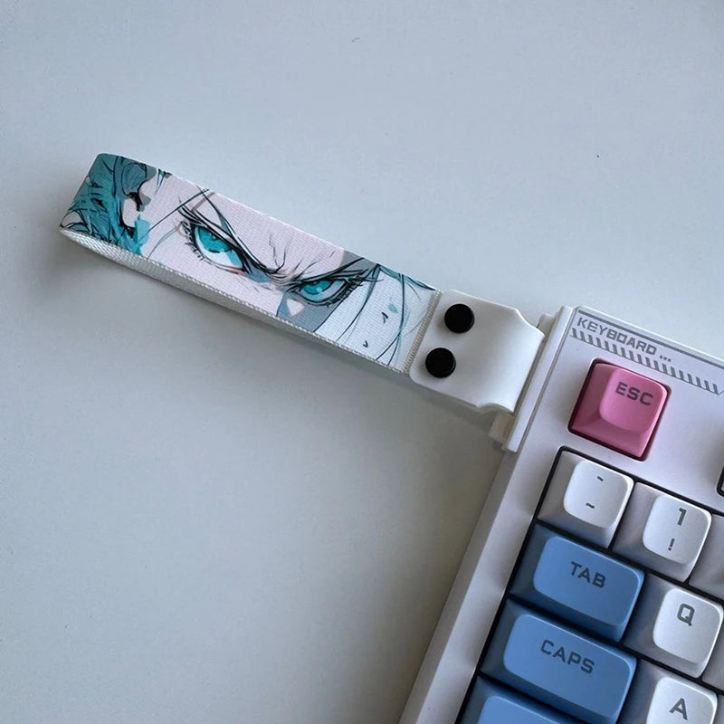 Keyboard Ribbon Mechanical Keyboard Strap Universal Personalized Anime Keyboard Ribbon Keyboard Decor Accessories