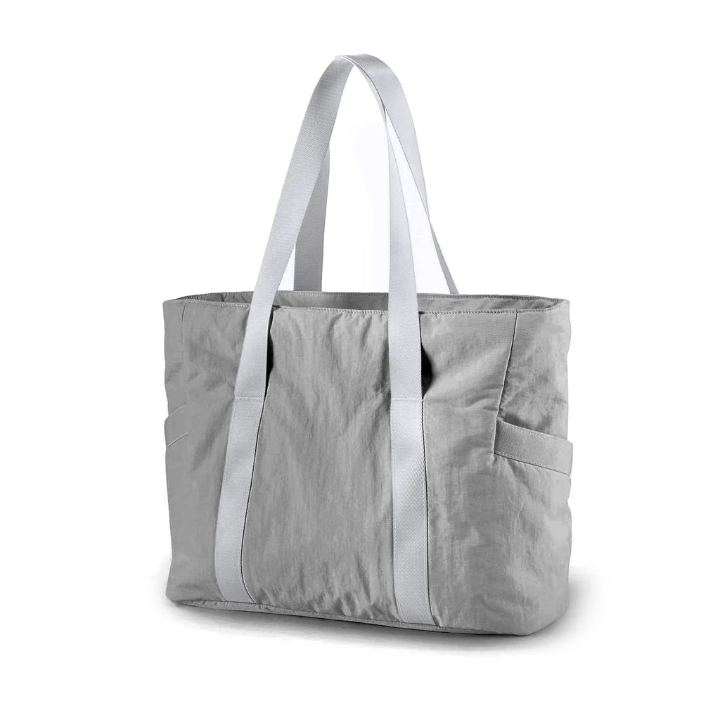Large Capacity Tote Bag Multipurpose Work Laptop Organizer Gym Yoga Travel Shoulder Bag Waterproof Nylon Business