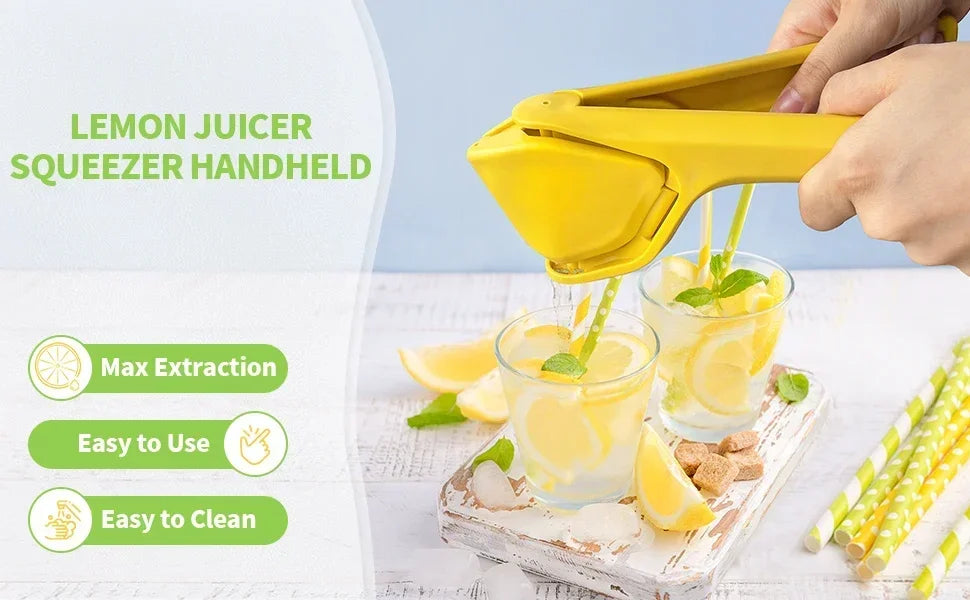 New Manual Lemon Fruit Juicer Easy To Squeeze Manual Kitchen Juice Squeezer Kitchen Gadgets Lemon Squeezer