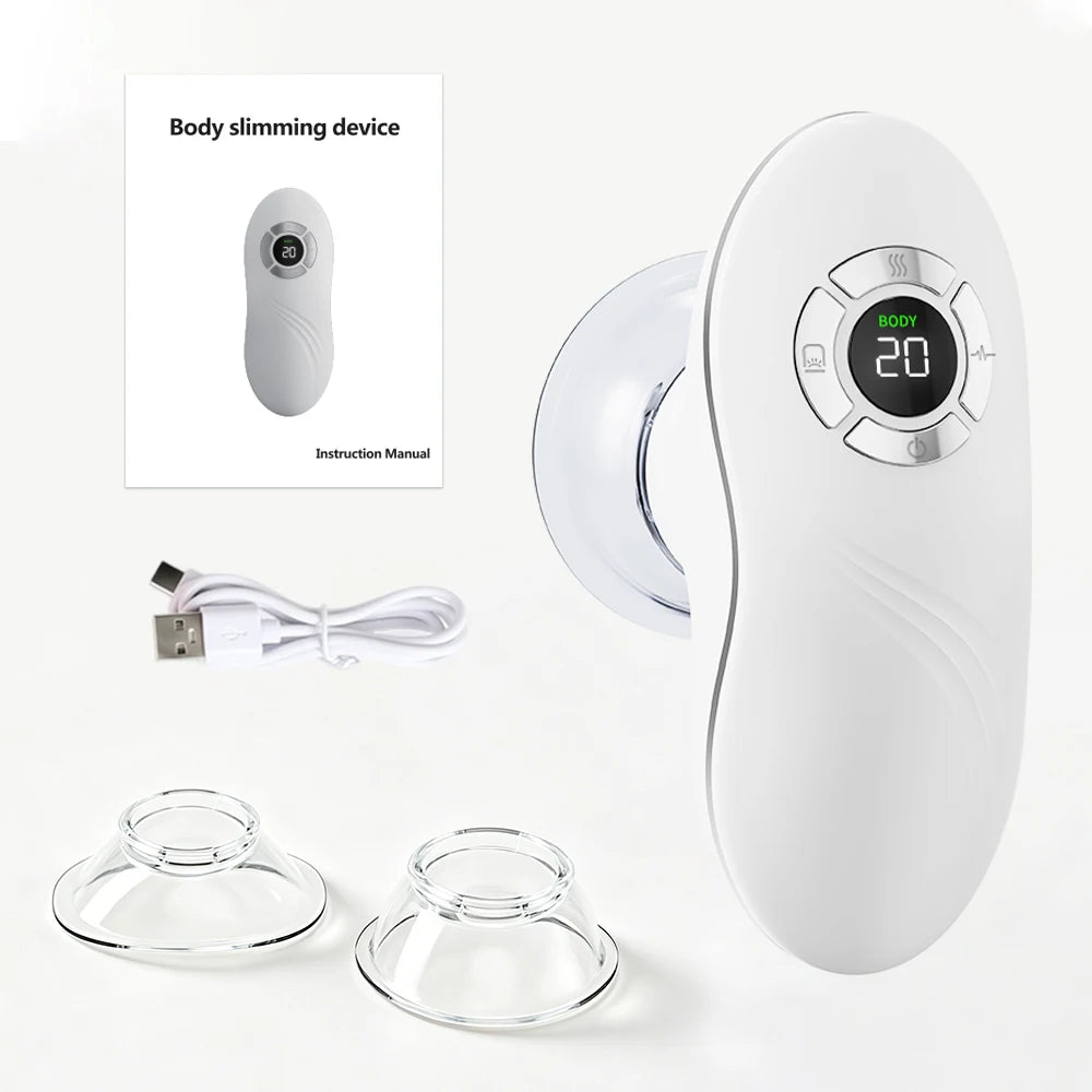 3+1 Body Sculpting Machine Red Light Vacuum Cupping Sculpting Machine Dual Modes Portable Face Body Slimming Massager