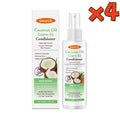 Gleamxi Coconut Oil Leave-In Conditioner Spray Softens Detangles Dry Tangled Minimizes Frizz Boosts Shine Hair Care Product