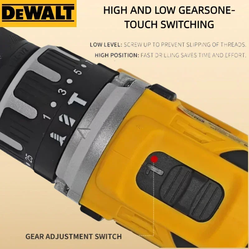 Dewalt DCD796 Cordless Impact Electric Drill Brushless Multifunctional  Screwdriver Rechargeable Power Tools For 18V Battery