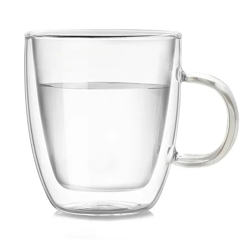 Whiskey Beer Glasses, Multi-color Wine Glass, Tea Cup, Coffee Cups, Cocktail Holder Mug, Double Wall Mugs, Wineglass for Vodka
