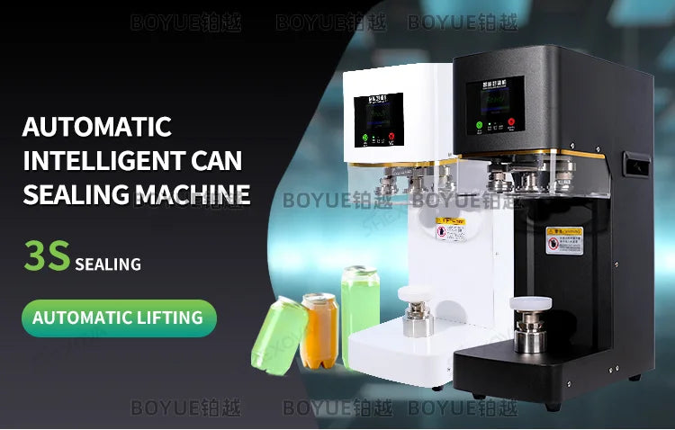 Automatic non-rotating can sealing machine Commercial can  Sealing machine Beverage polyester can
