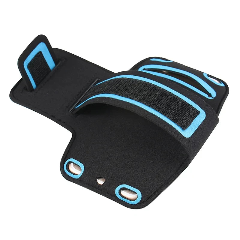 Running Armband for iPhone 13 14 15 with Card Slot & Key Pockets, Sports Arm Bands Cell Phone Holder Fit Up to 6.5 Inch