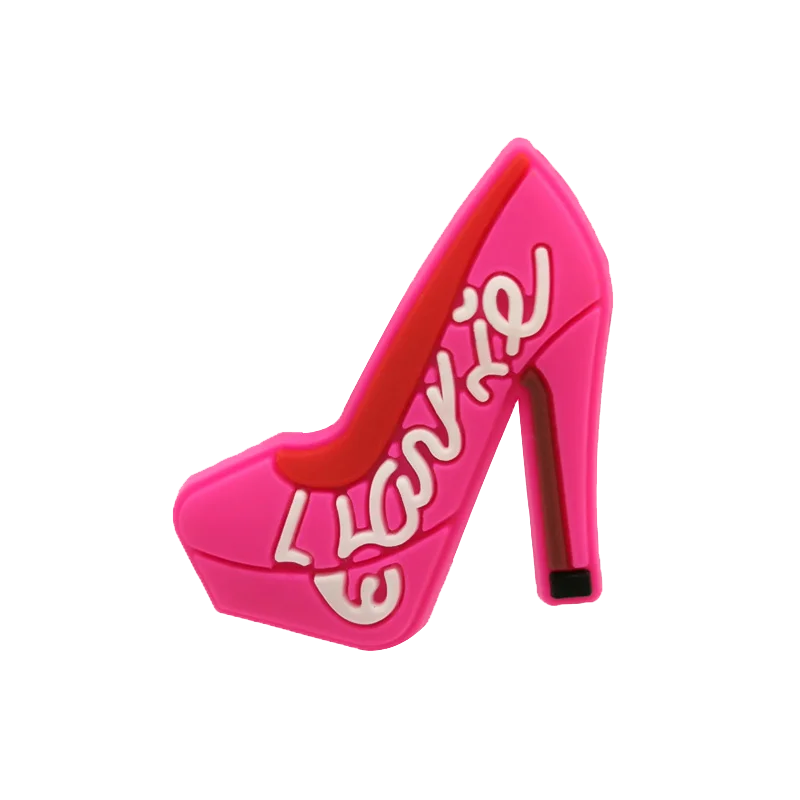 1pcs PVC Make Up Style Shoe Charms Women Girls Sandal Accessories Lipstick Perfume Shoe Decorations Pins for Gifts Clog Buckles