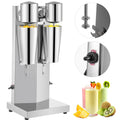 SucceBuy Milk Shake Machine 800ML Commercial Auto Double Cups Milkshaker Stainless Steel Shaking Maker Bubble Boba Drink Mixer