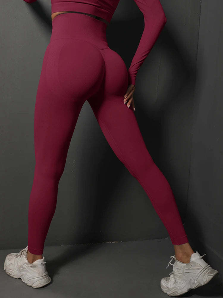 Women High Waist Fitness Leggings Athleisure Pants Slim Running Sportswear Sporting Pants Trousers Clothing Sexy Leggings