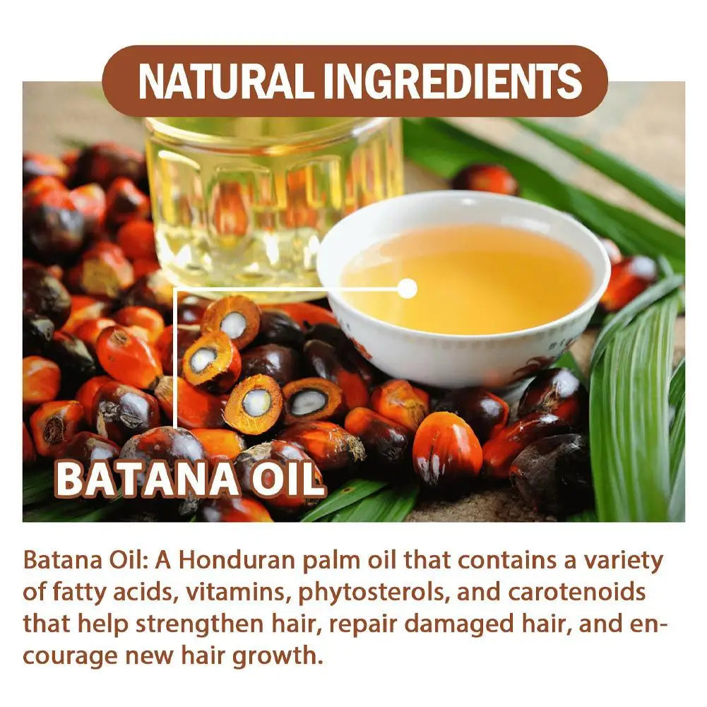 Upgrade 100% Pure Organic Hair Mask Batana Oil Hair Growth Oil Natural Treatment Nourish Reduce Hair Loss Anti-Breakage Hair