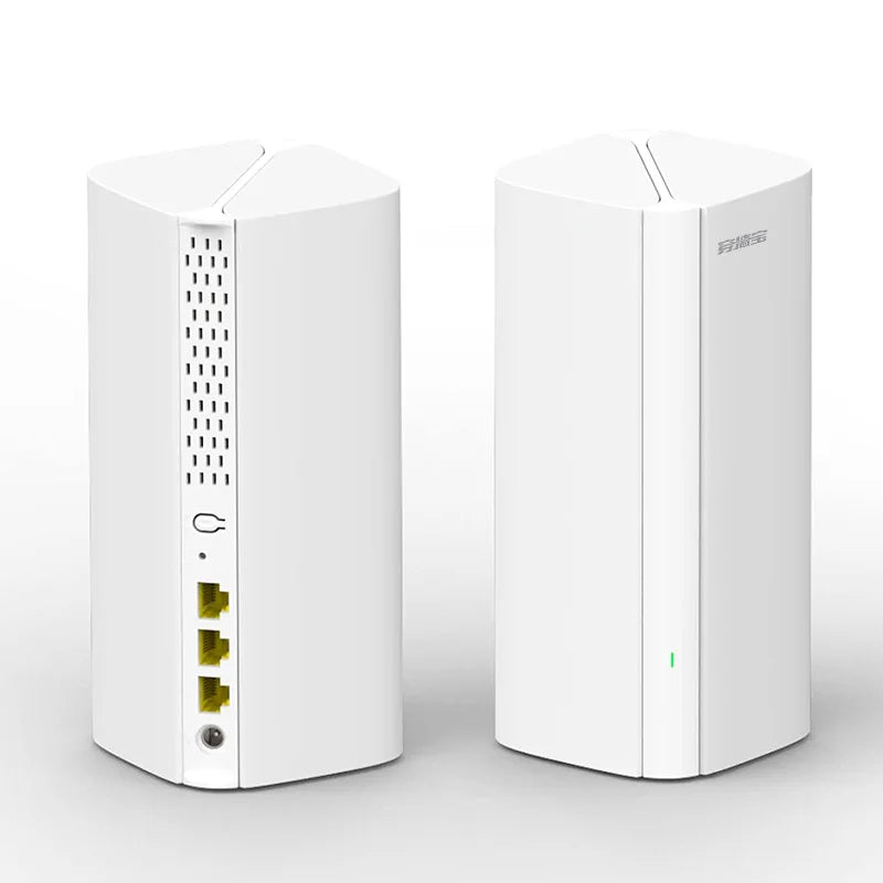 Tenda Mesh12X Wireless Gigabit WiFi6 Router 802.11AX Dual-Band 2.4G/5GHz Whole Home Wifi Coverage Long Range Bridge Extender
