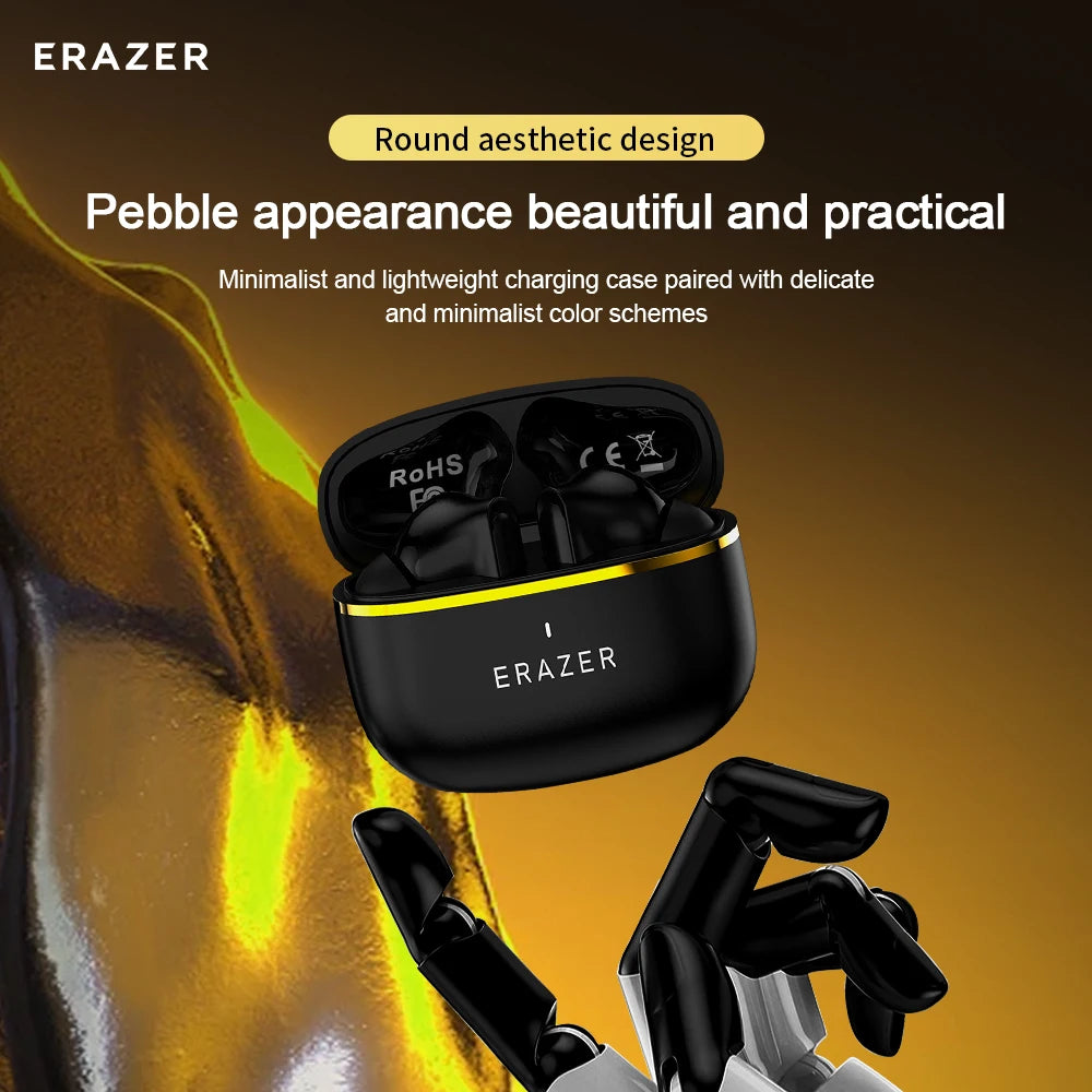 Lenovo True Wireless Bluetooth Earphone In-ear Earbuds HIFI Stereo for Sports BT 5.4 Noise Reduction Mini Headphone HT83