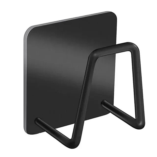 Kitchen Stainless Steel Sink Shelf Sponges Holders Adhesive Drain Drying Rack Wall Hooks Accessories Storage Organizer