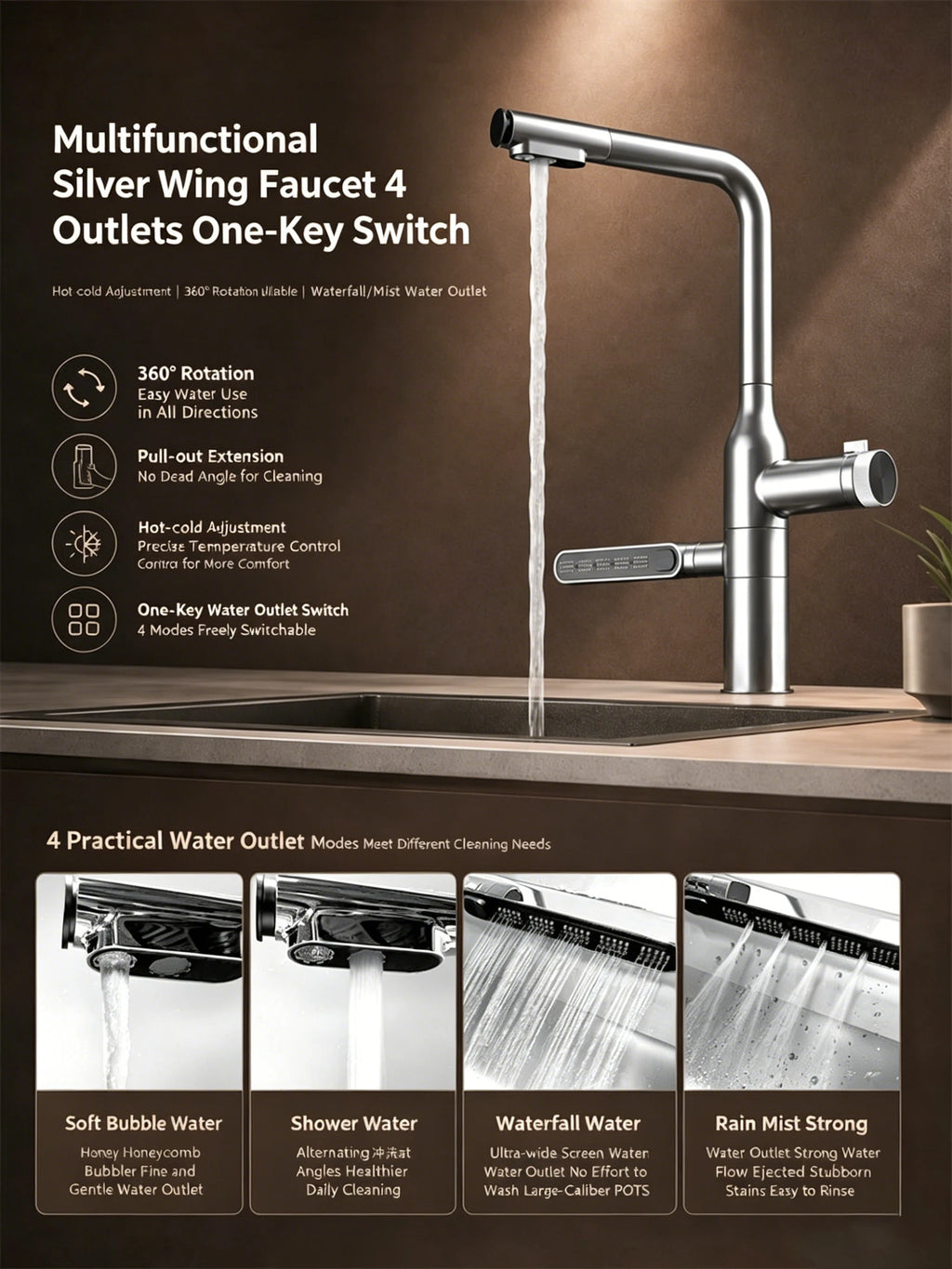 316L Stainless Steel Kitchen Sink Undermount Sinks Antiscratch Rice Granule Embossing Large Single Slot Dish Wash Basin
