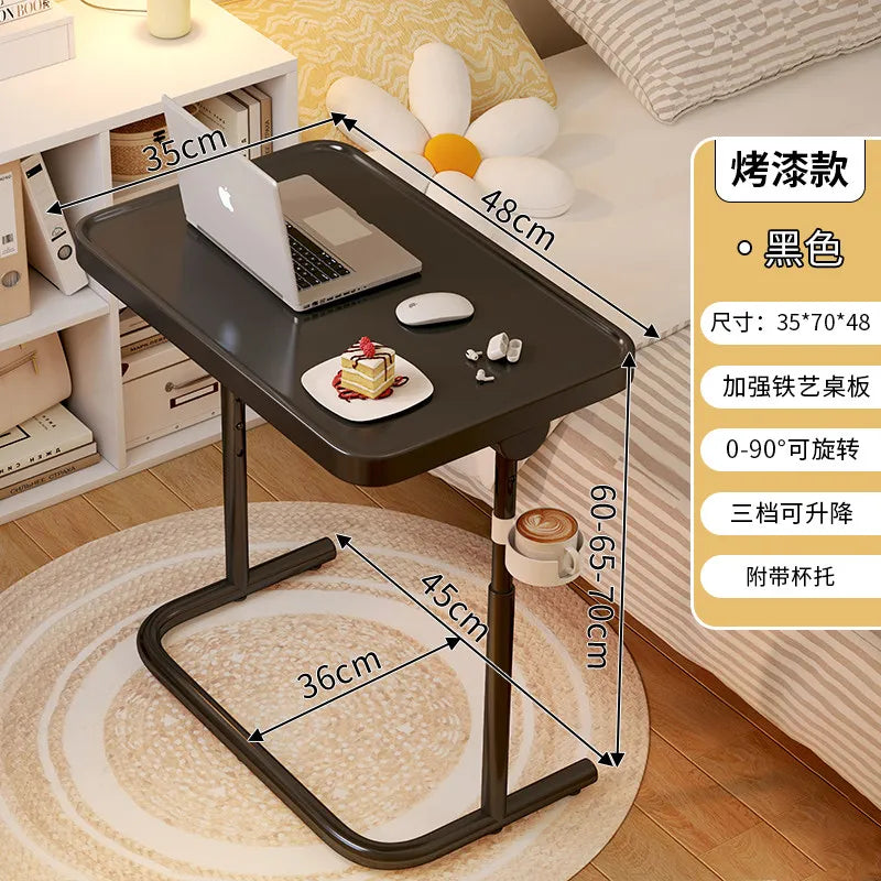 Mobile Modern Table Adjustable Workstations Side Small Coffee Table Apartment Occasional Mesa Centro Elevable Home Furniture