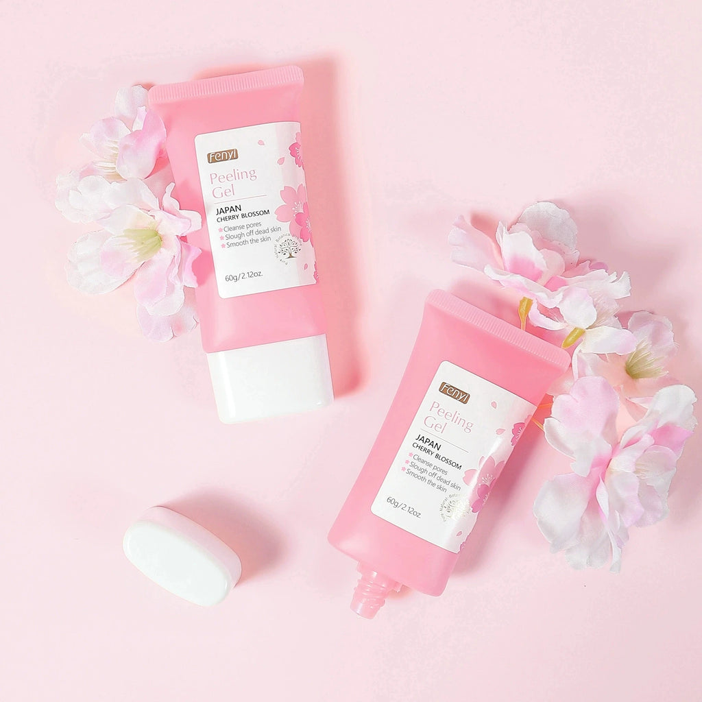 Sakura Peeling Gel Facial Exfoliation Cleans Pores Moisturizing Oil Control 60g