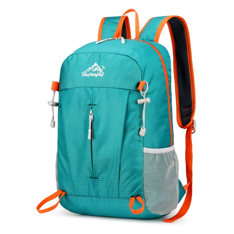 Portable Hiking Backpack Large Capacity Foldable Mountaineering Climbing Bags Durable Waterproof Lightweight Travel Bags