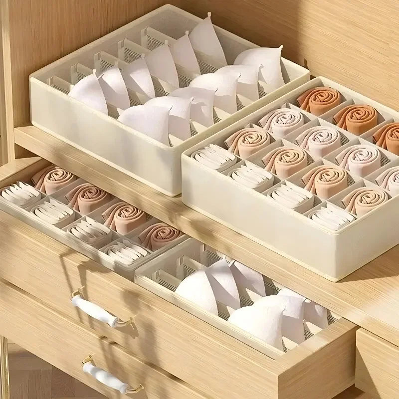 Underwear Organizers Of Cabinets And Drawers Wardrobe Clothes Bra Organizer For Underwear Socks Pants Home Foldable Storage Box