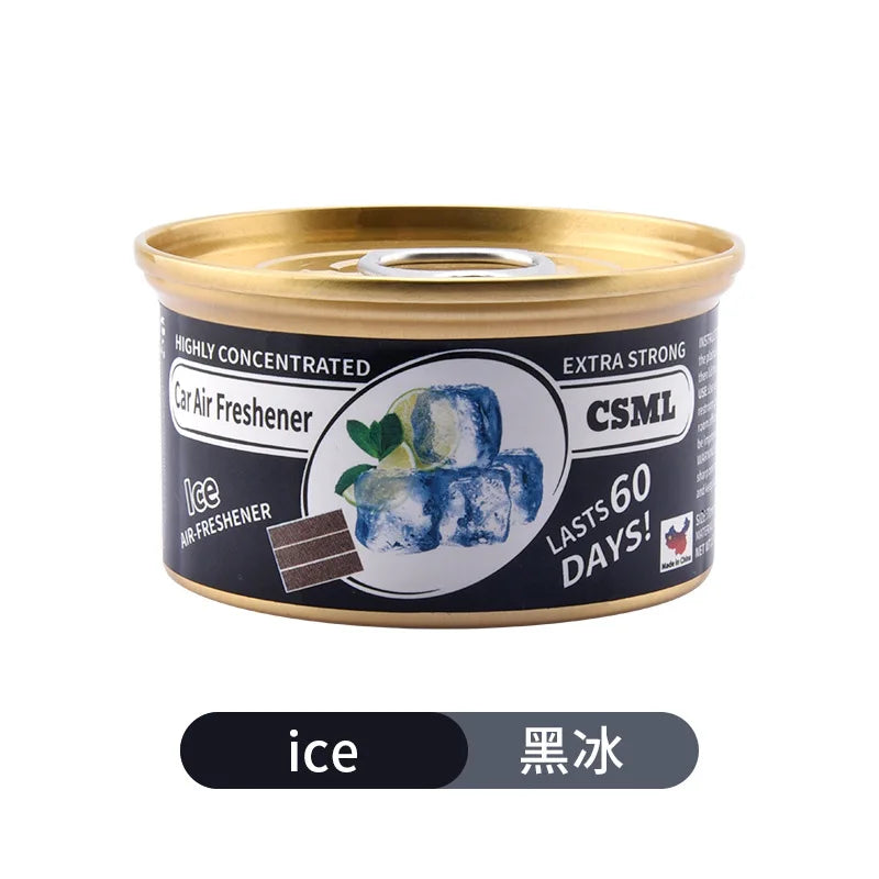 Best-selling Wooden Block Canned Car Aromatherapy Fragrance Paste Deodorizing Air Freshener High-end Solid Perfume