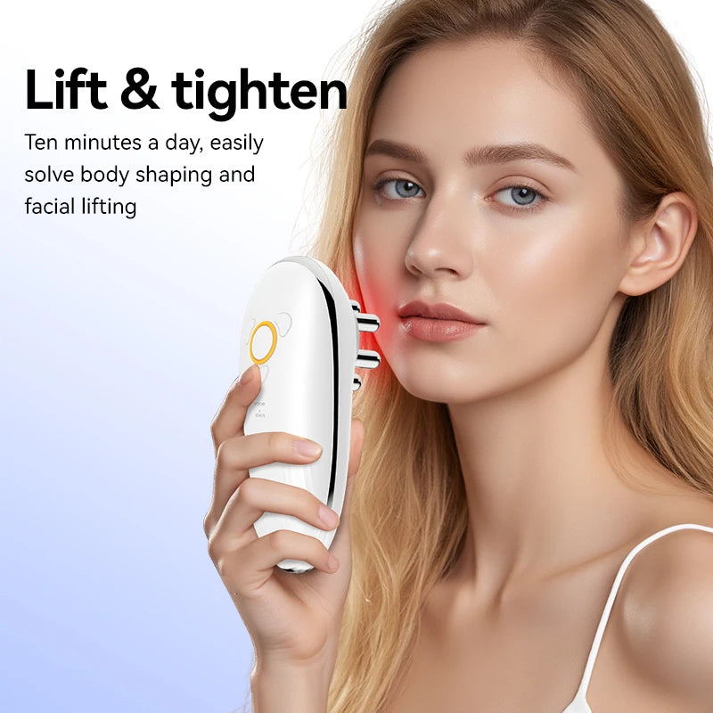 4in1 Face And Body Sculpting Massager Cellulite Reduction Slimming Device Fat Burner Shaping Tool for Weight Loss Facial Machine