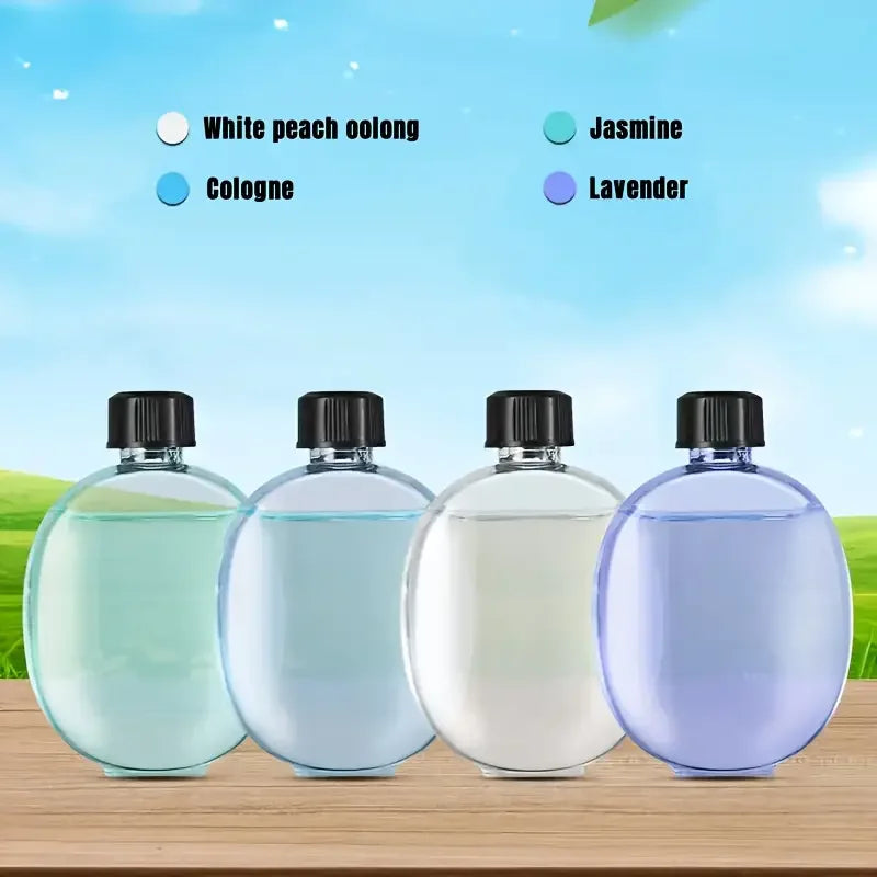 Rechargeable Timer-Controlled Aromatherapy Diffuser Multi-Fragrance Essential Oil Combo Air Freshener Odour Eliminator
