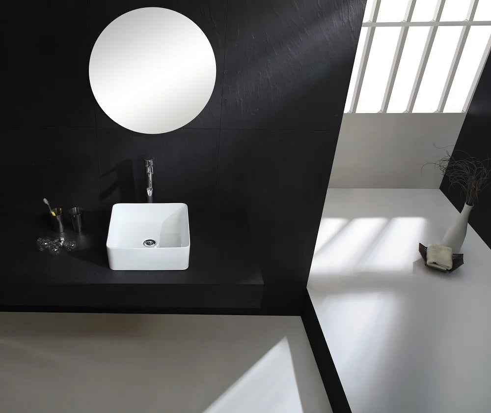 White Bathroom Sinks Light Luxury Bathroom fixtures Square Wash basin Home Round Kitchen Sink Toilet Washing Sink