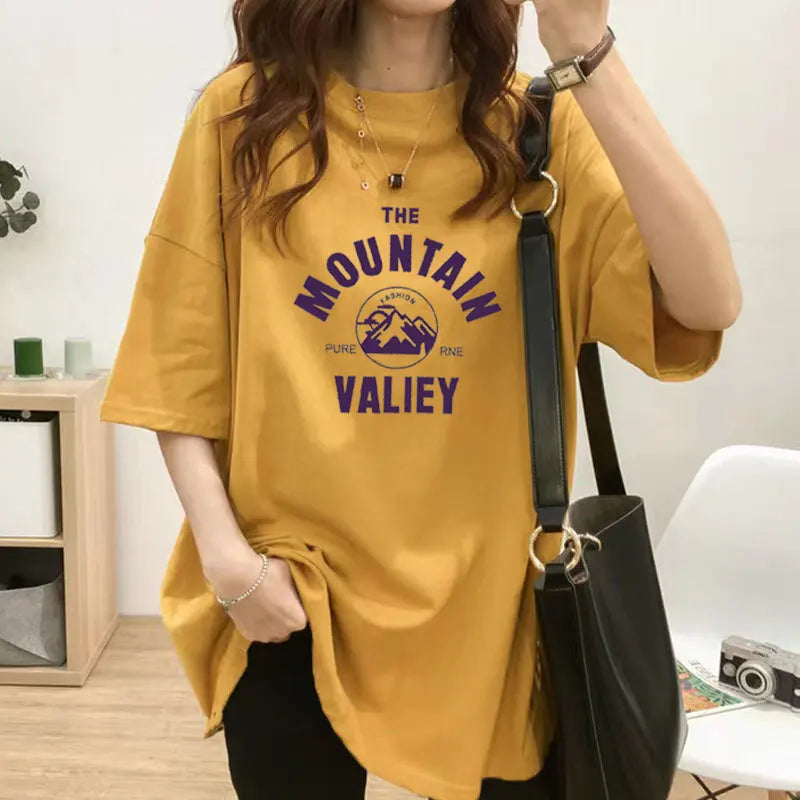Women's Maternity Postpartum Wear Feeding Clothes Short Sleeved Pregnant Woman Loose Top Maternity Clothes Nursing T-Shirt