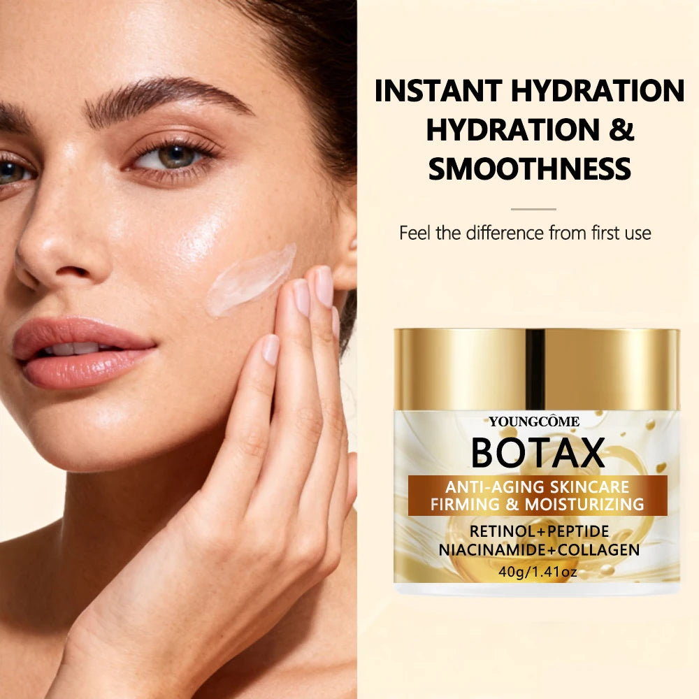 BOTAX Anti-Aging Skincare Cream with Retinol Peptides Niacinamide & Collagen for Firming and Hydrating Daily Use