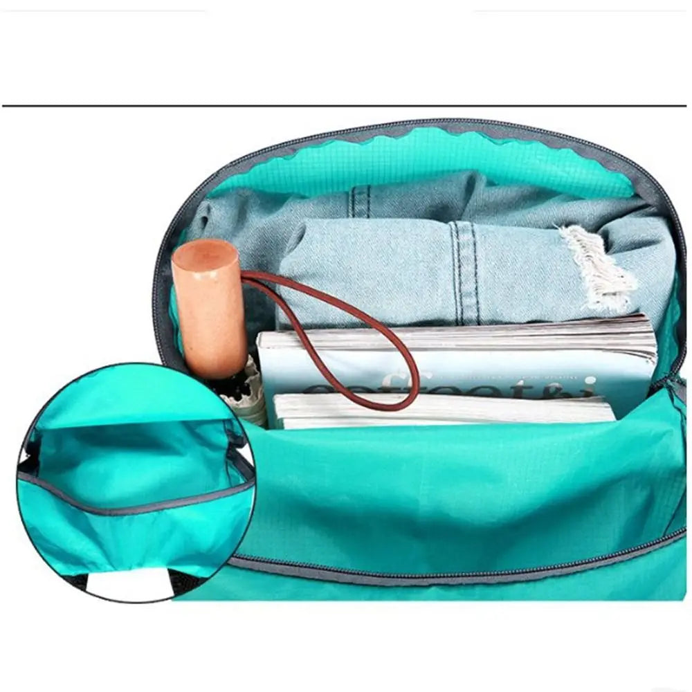 Outdoor Ultralight Nano Waterproof Folding Handy Bag Lightweight Packable Backpack Travel Daypack Men Women Daypacks