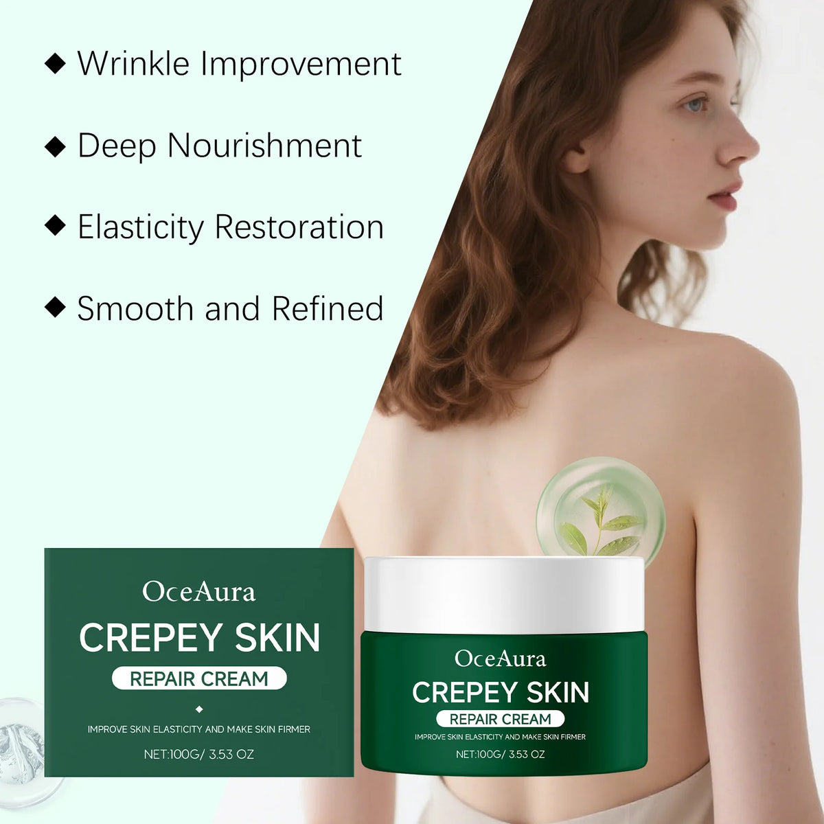 Repair Cream For Face Body Firm Skin Tightening Improve Sagging Skin Long Last Moisture Lock Smoothing Improve Skin Elasticity