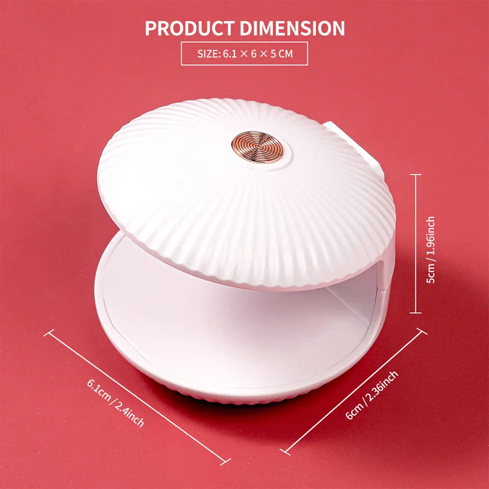 Mini Nail Dryer UV LED Lamp Machine Shell Single Finger Phototherapy Machine for Nails UV Gel Polish Quick Drying Manicure Tools