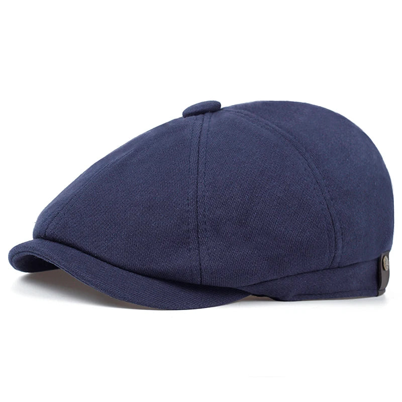 Retro Newsboy Caps Men Octagonal Hats British Painters Hats Autumn Winter Berets Herringbone Flat Caps Hip Hop Berets Gorras