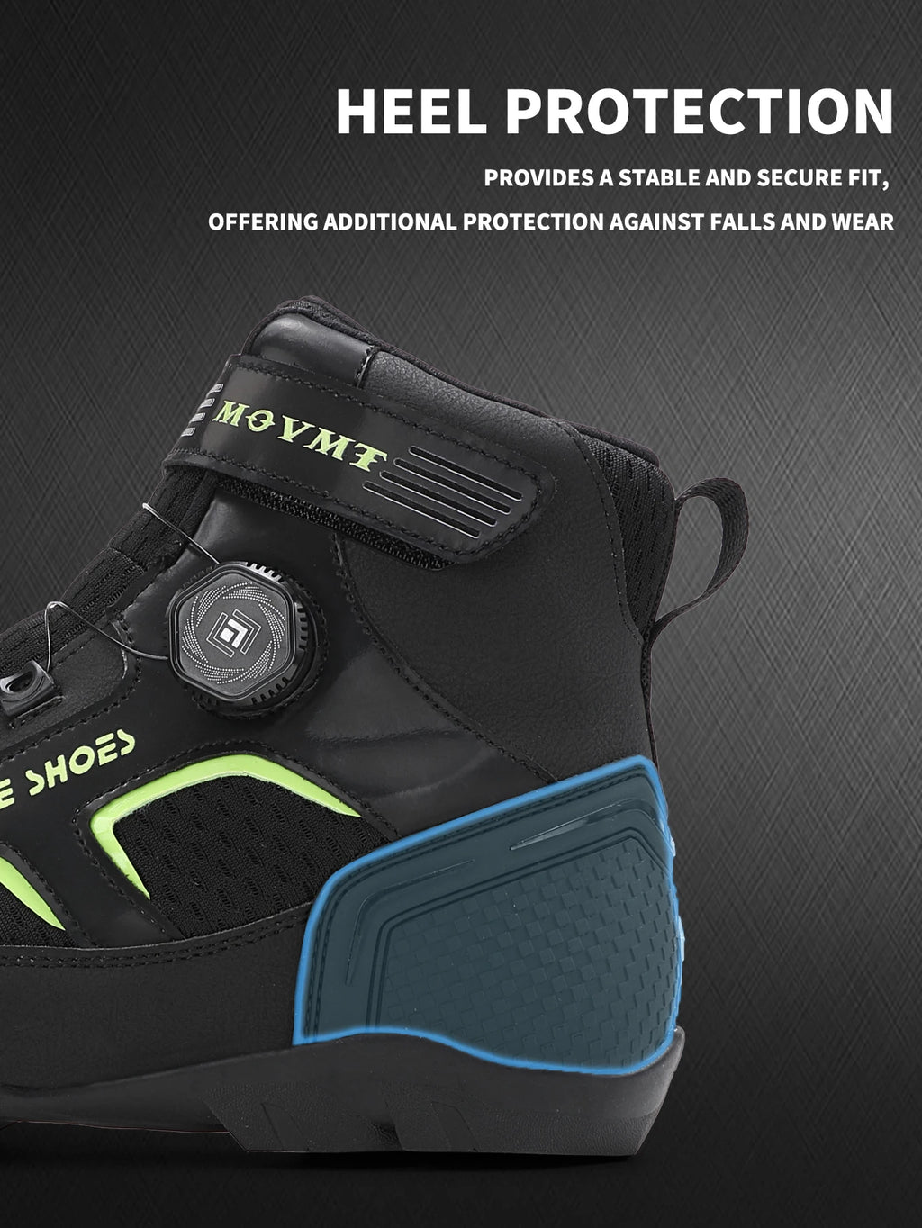 Motorcycle Riding Shoes Men's Breathable Leather Boots Casual Comfortable Slip-On Ankle Boots for Urban Cycling