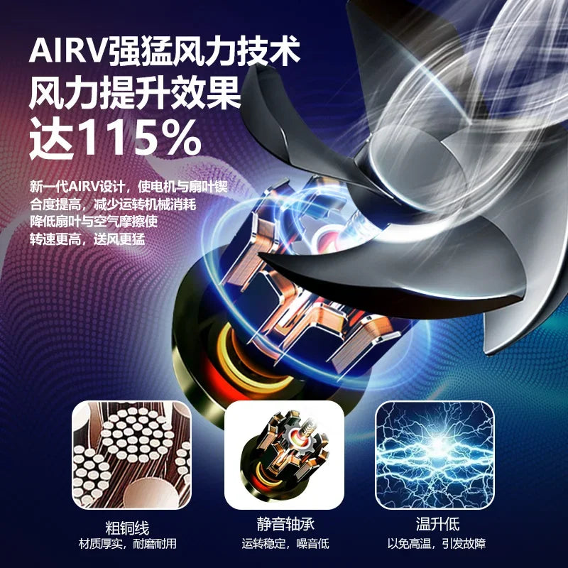 220V Household Portable Cooling Fan Ultra Quiet Industrial Water Air Conditioner