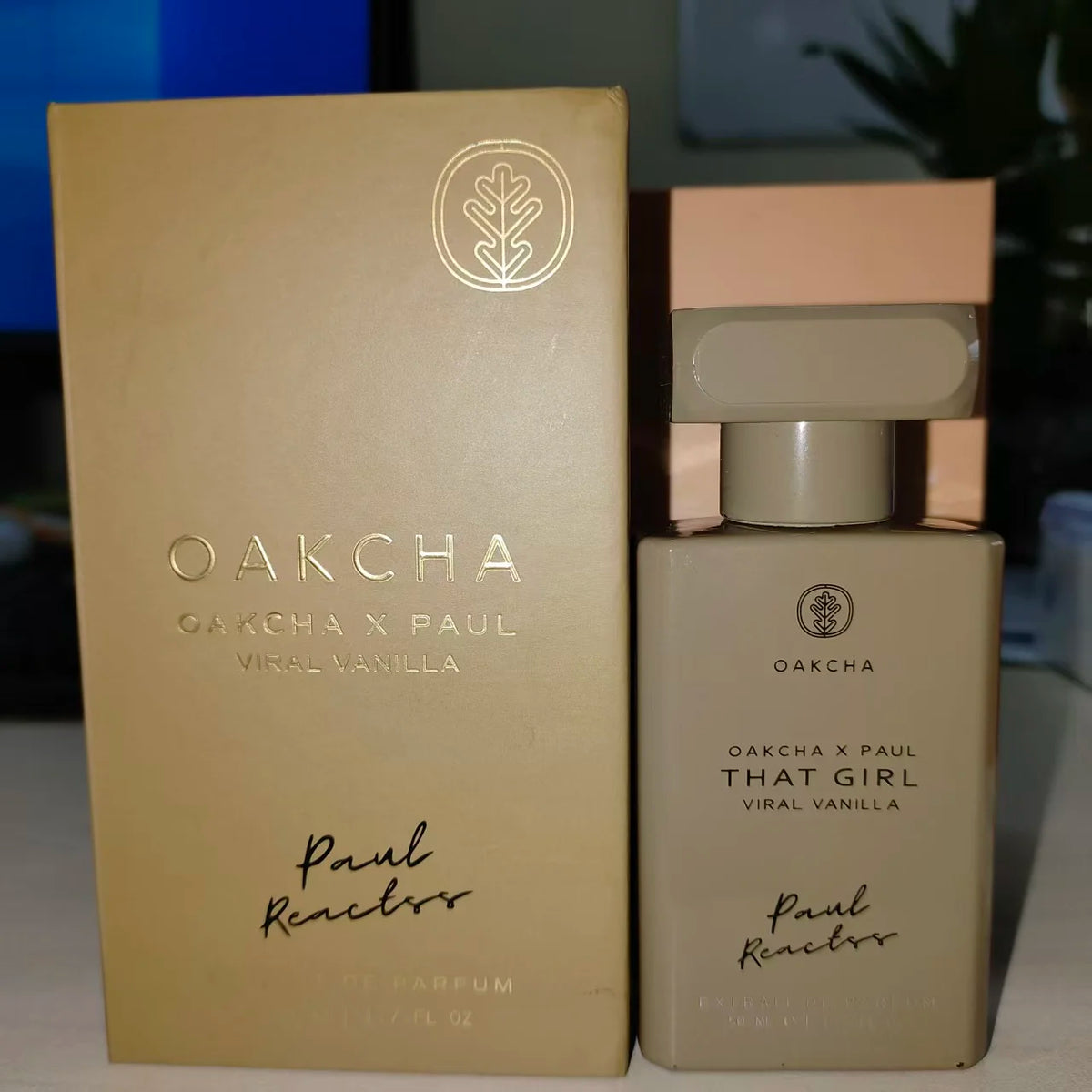 OAKCHA neutral perfume, pink sweet fragrance Bergamot, Jasmine, Vanilla, Yuchuang, Wood, 50ml