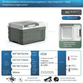 Nl30;NL40;NL50  Alpicool Camping Fridge  Ac/dc Compressor 12v Car Fridge Portable Mini Refrigerator Freezers For Outdoor