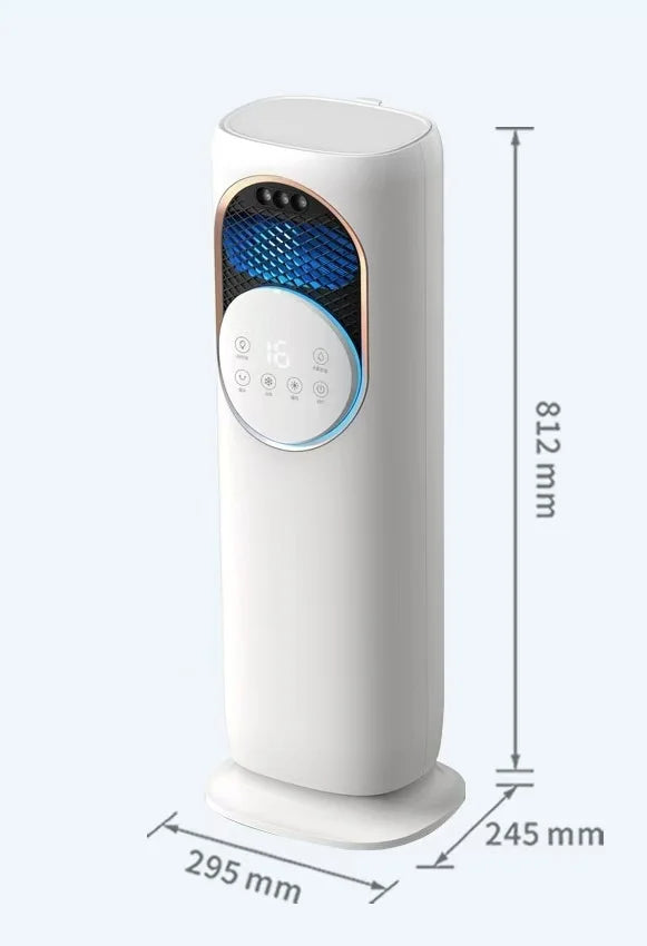 Air Conditioner Fan Humidifying Portable Warm Heating Water Ice Addition Rapid Dual Function Heating Cooling Air Conditioner