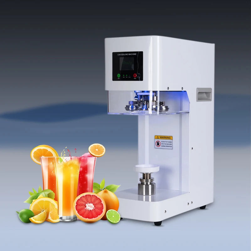 New Gold Seller Automatic Commercial Can Sealing Machine for Drink Milk Products Special Drink Sealing Machine