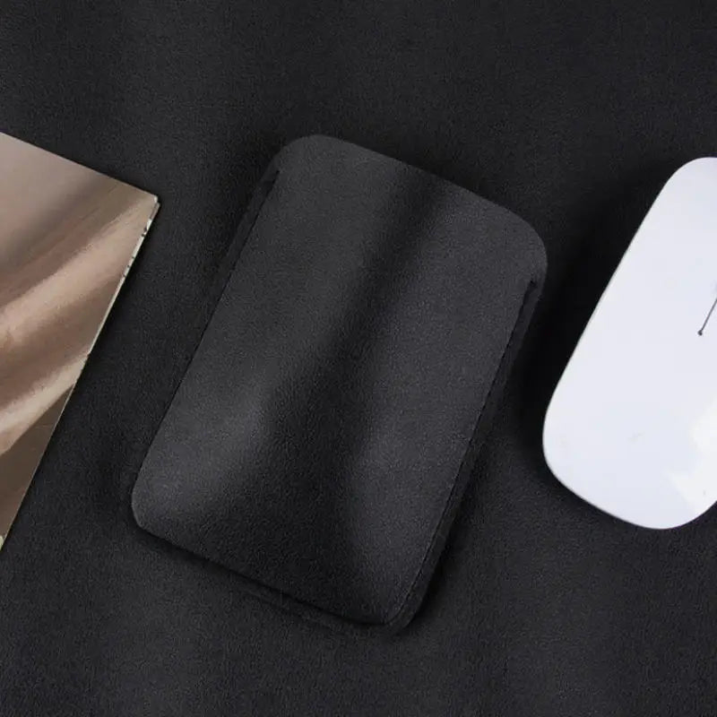 1PC Wireless Mouse Storage Bag Suitable Mouse Protective Leather Sleeve Bag Anti-scratch Case Portable Simple Mouse Storage Bag