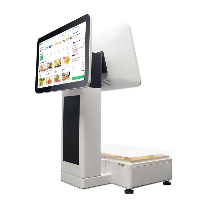 Sides Pos Machine All In One Desktop Cash Register Pos Machine For Sale Pos Systems Machines 15.6 Inch Smart Dual