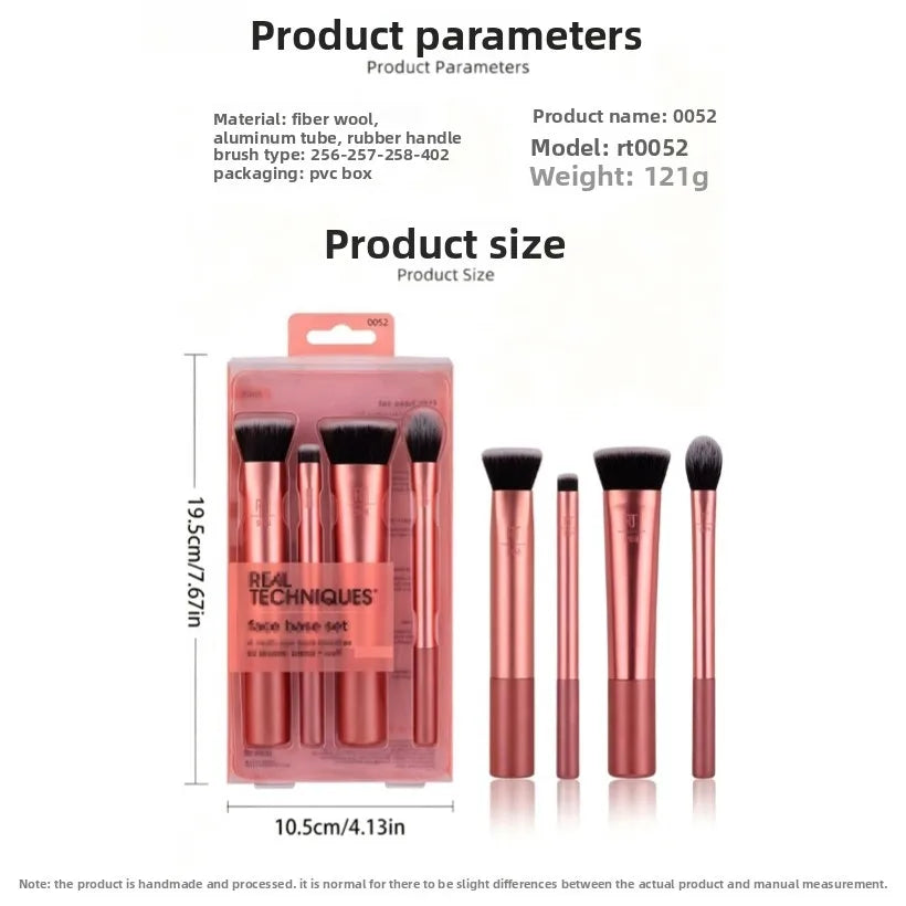 Single facial brightening, contouring and contouring brush beauty tool