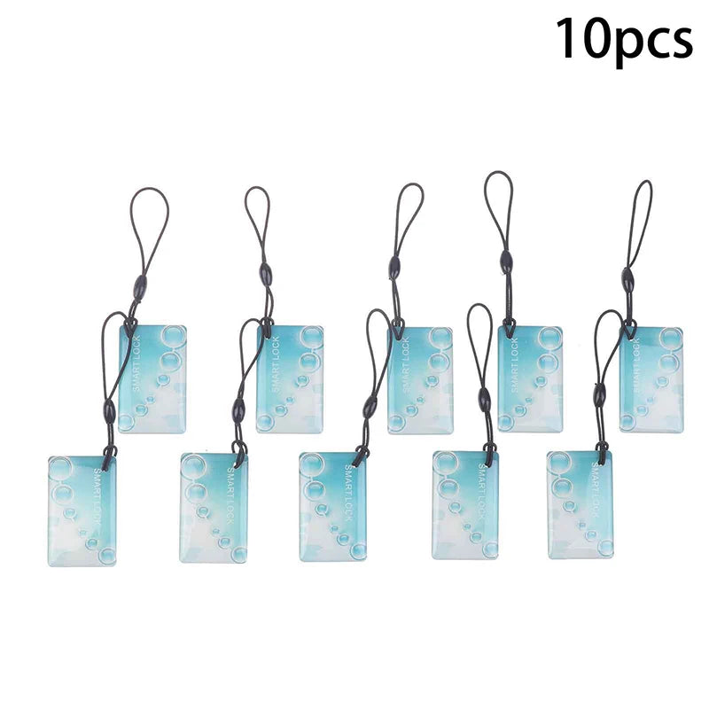 10Pcs 13.56Mhz IC Card Electronic Smart Door Lock Card Digital Smart Fingerprint Locks Unlock Small RFID Card