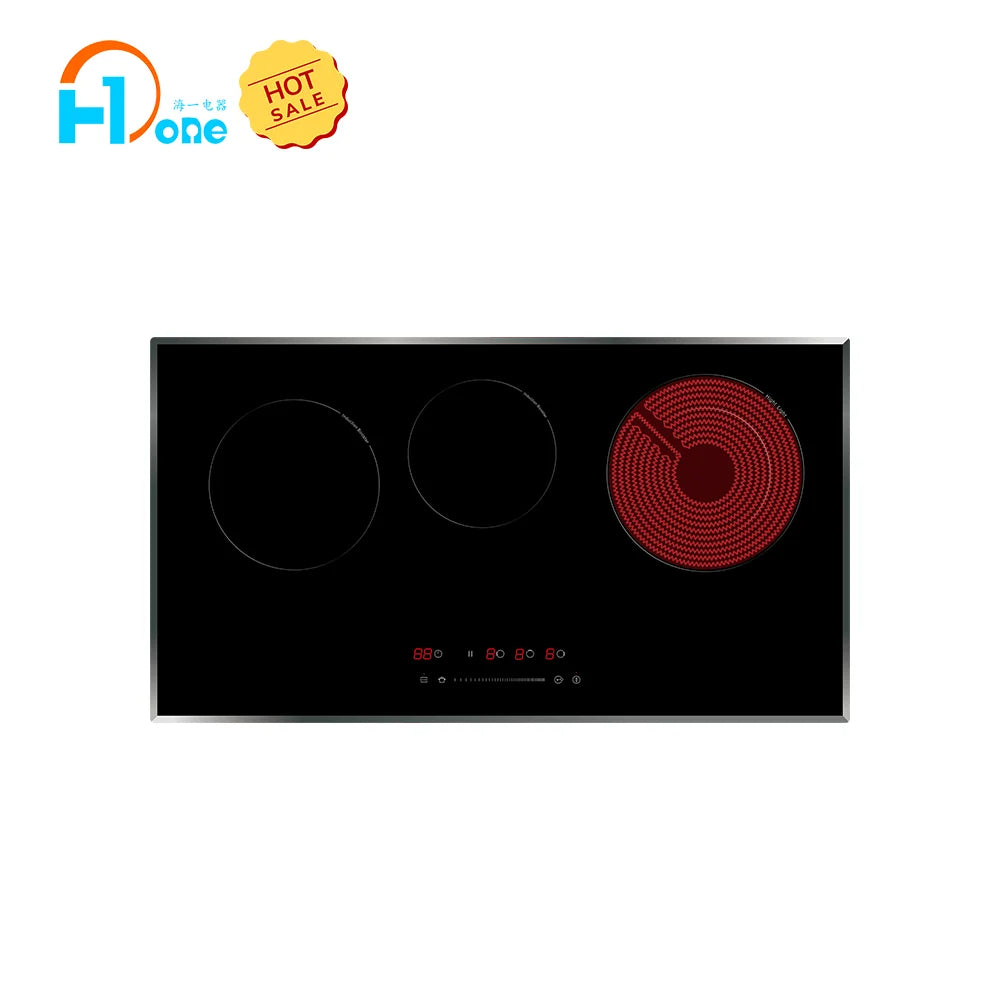 2025 New Trend High Quality Electric 2-Burner Built-In Induction Cooktop for Households Hotels Dormitories
