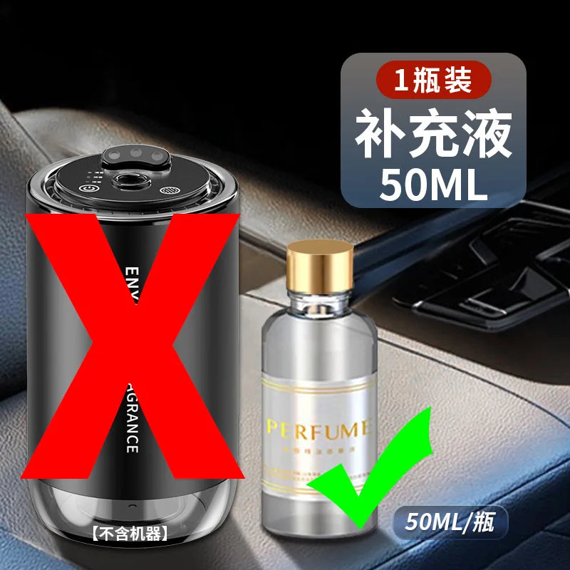 Car Perfume 3 in 1 Color Air Freshener Essential Oil Fragrance Diffuser Smell Distributor USB Aromatherapy Scent Air Refresher