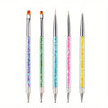 Nails Art Dotting Pen Nails Brushes for Nails Art Accessories Tools Kits Nail Supplies for Professionals Manicure Set