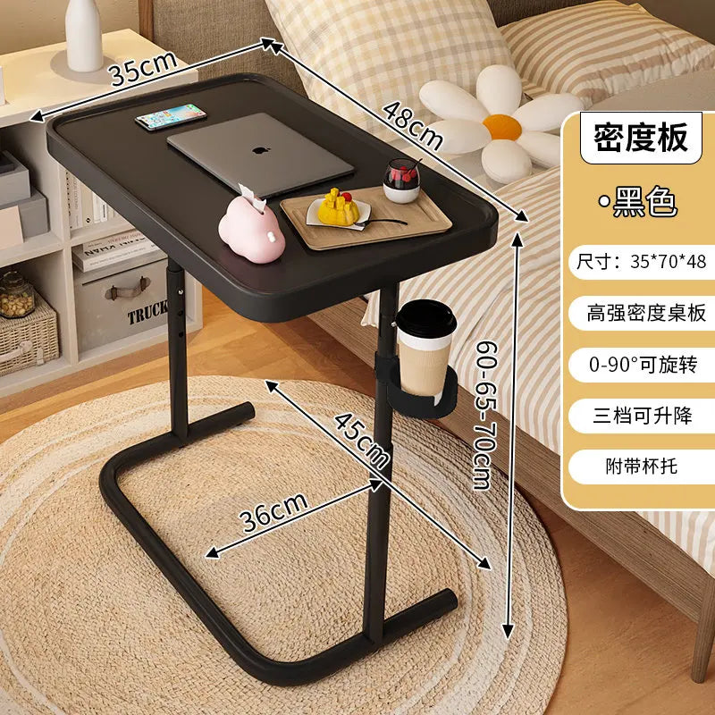 Mobile Modern Table Adjustable Workstations Side Small Coffee Table Apartment Occasional Mesa Centro Elevable Home Furniture