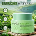 SADOER Green Tea Salicylic Acid Face Cream - Oil Control, Anti Acne, Water-Oil Balance & Deep Moisturizing for Smooth Skin