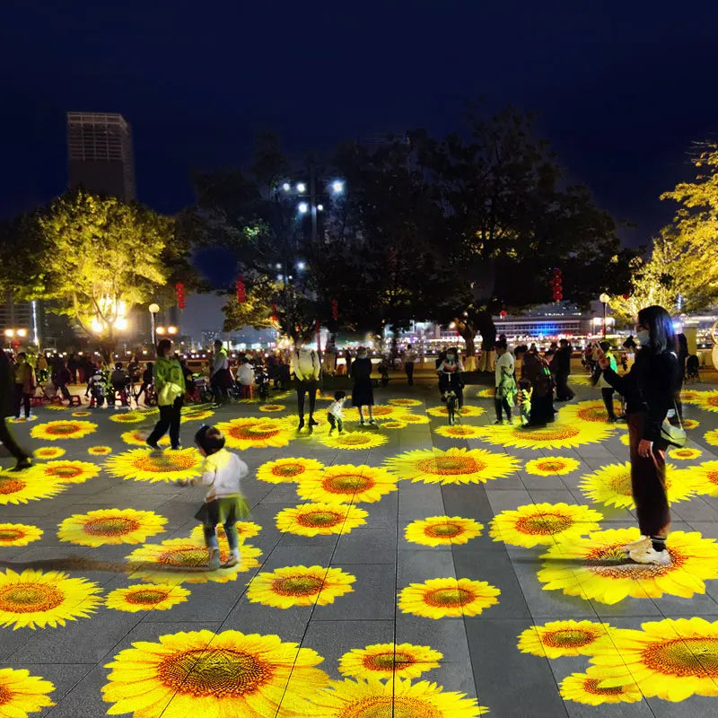 Outdoor Park Dynamic Special Effects Projection Lights Energy Efficient Durable Lighting for Enhanced Aesthetic Appeal