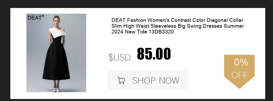 DEAT Fashion Pink Patchwork Sequined Strapless Dress Women's Slim Fit Waist Contraction Flods Floor-length Dresses New  7A2987
